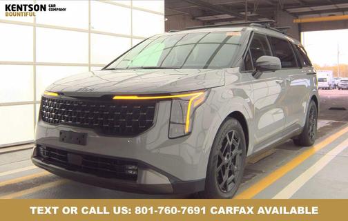 Ceramic Silver 2025 Kia Carnival SX Prestige