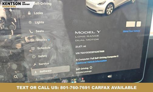 Pearl White Multi-Coat 2023 Tesla Model Y Long Range Dual Motor All-Wheel Drive
