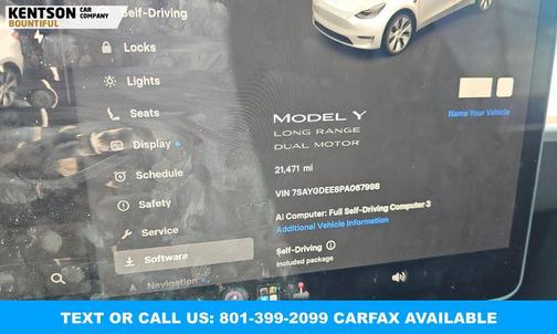 Pearl White Multi-Coat 2023 Tesla Model Y Long Range Dual Motor All-Wheel Drive