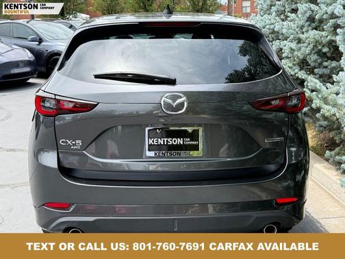 Machine Gray Metallic 2025 Mazda CX-5 2.5 S Preferred Package
