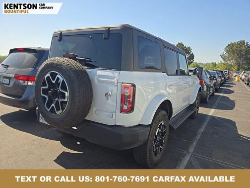 Oxford White 2025 Ford Bronco Outer Banks