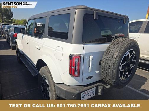 Oxford White 2025 Ford Bronco Outer Banks