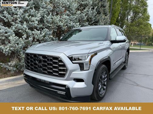 Celestial Silver Metallic 2026 Toyota Sequoia Platinum