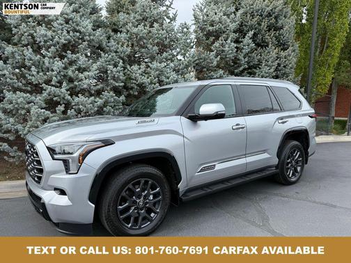 Celestial Silver Metallic 2026 Toyota Sequoia Platinum
