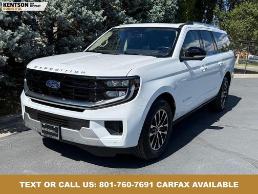 Oxford White 2025 Ford Expedition Max Platinum