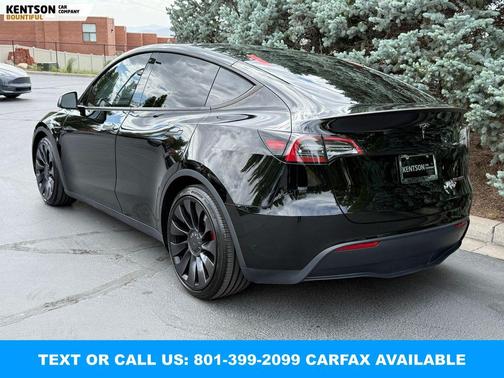 Solid Black 2024 Tesla Model Y Performance Dual Motor All-Wheel Drive