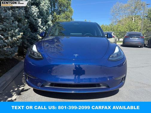 Deep Blue Metallic 2024 Tesla Model Y Long Range Single Motor Rear-Wheel Drive