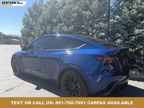 Deep Blue Metallic 2024 Tesla Model Y Long Range Single Motor Rear-Wheel Drive