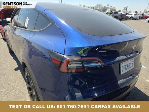 Deep Blue Metallic 2024 Tesla Model Y Long Range Single Motor Rear-Wheel Drive