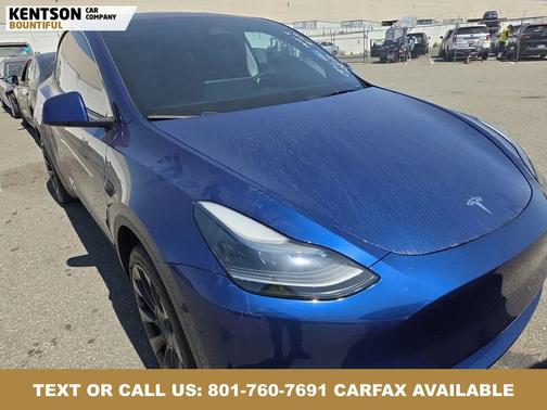 Deep Blue Metallic 2024 Tesla Model Y Long Range Single Motor Rear-Wheel Drive