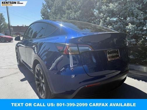 Deep Blue Metallic 2024 Tesla Model Y Long Range Single Motor Rear-Wheel Drive