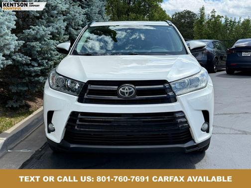 Blizzard Pearl 2018 Toyota Highlander SE