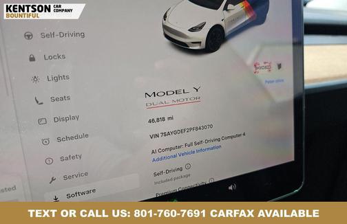 Pearl White Multi-Coat 2023 Tesla Model Y Performance Dual Motor All-Wheel Drive