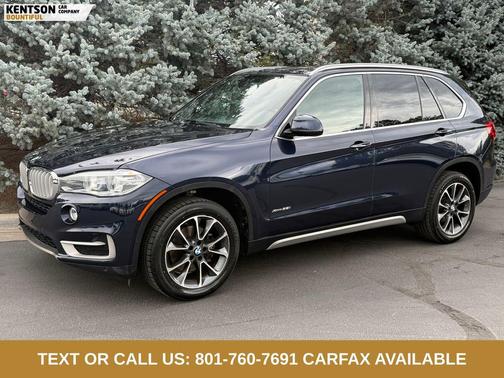 Imperial Blue Metallic 2018 BMW X5 xDrive35i