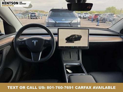 Solid Black 2025 Tesla Model Y Long Range Dual Motor All-Wheel Drive