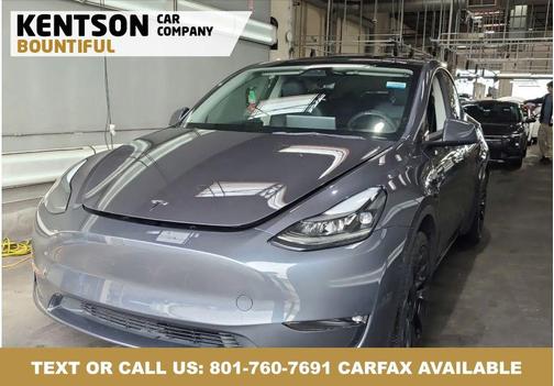Gray 2023 Tesla Model Y Long Range Dual Motor All-Wheel Drive