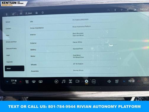 2025 Rivian R1T Adventure Dual Motor Standard Pack