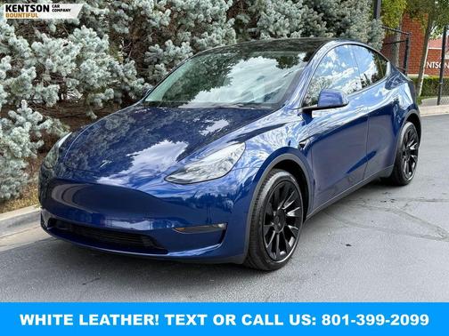 Deep Blue Metallic 2024 Tesla Model Y Long Range Dual Motor All-Wheel Drive