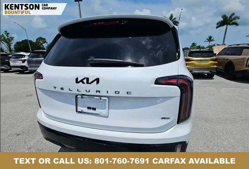 Glacial White Pearl 2025 Kia Telluride SX Prestige X-Line