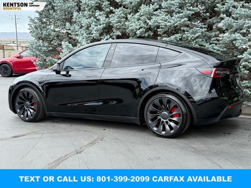 Solid Black 2023 Tesla Model Y Performance Dual Motor All-Wheel Drive