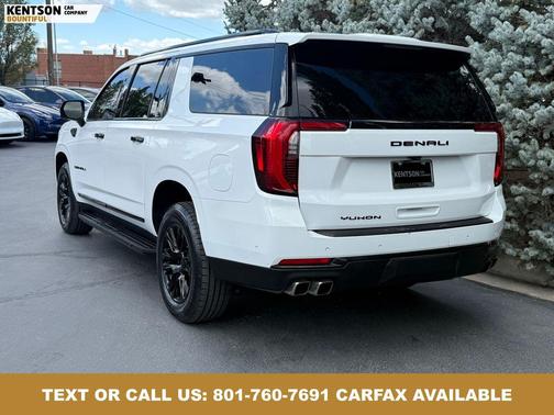 Summit White 2025 GMC Yukon XL Denali