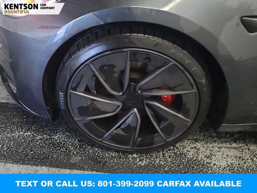 Stealth Grey 2025 Tesla Model 3 Performance