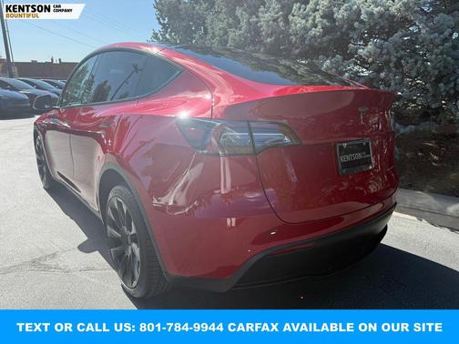 Red Multi-Coat 2023 Tesla Model Y Long Range Dual Motor All-Wheel Drive
