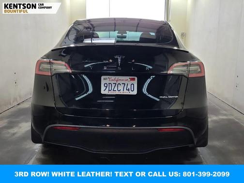 Solid Black 2022 Tesla Model Y Long Range Dual Motor All-Wheel Drive