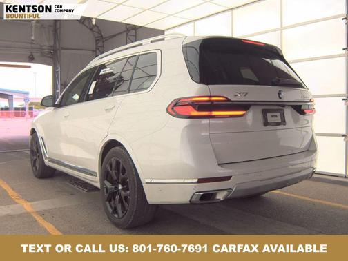 White Metallic 2025 BMW X7 xDrive40i