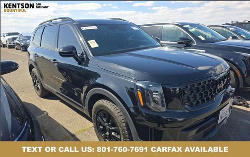Ebony Black 2024 Kia Telluride SX X-Pro