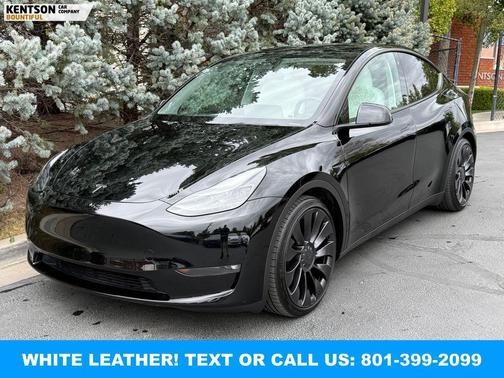 Solid Black 2023 Tesla Model Y Performance Dual Motor All-Wheel Drive