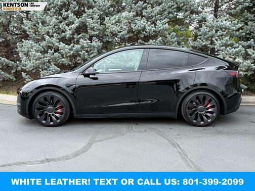 Solid Black 2023 Tesla Model Y Performance Dual Motor All-Wheel Drive
