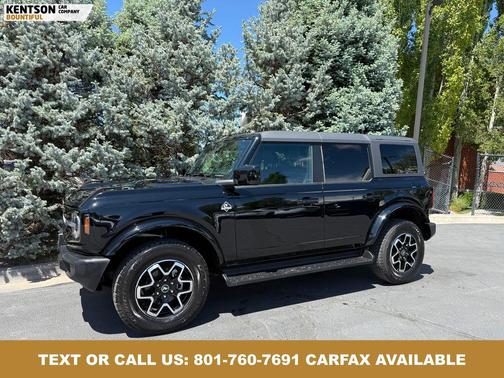 Shadow Black 2025 Ford Bronco Outer Banks