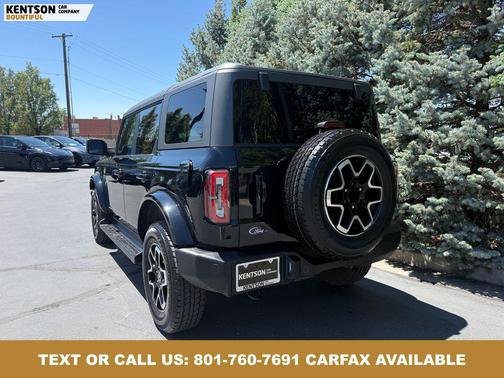 Shadow Black 2025 Ford Bronco Outer Banks