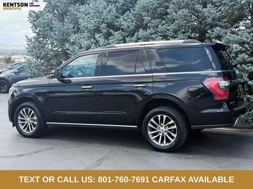 Shadow Black 2018 Ford Expedition Limited