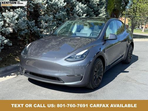 Gray 2023 Tesla Model Y Long Range Dual Motor All-Wheel Drive