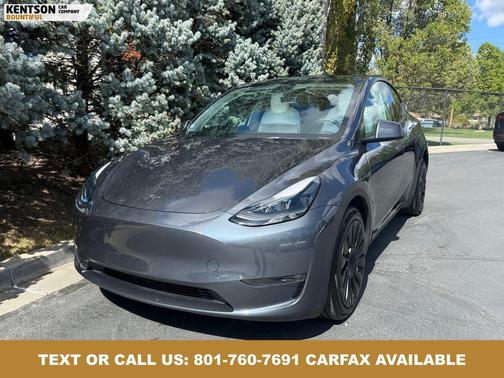 Gray 2023 Tesla Model Y Long Range Dual Motor All-Wheel Drive