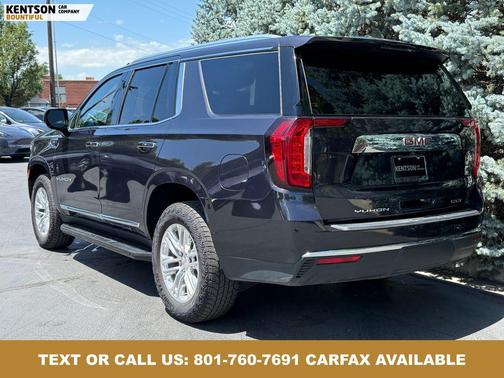 Titanium Rush Metallic 2024 GMC Yukon SLT