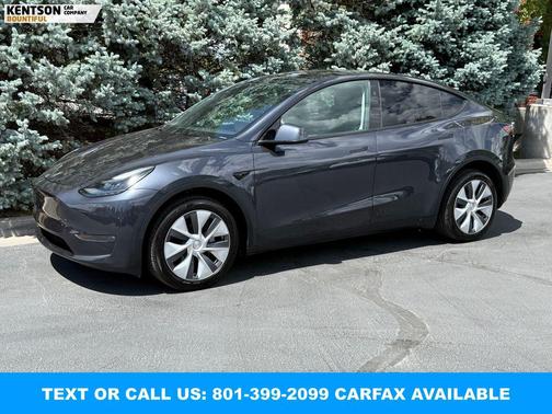 Stealth Grey 2024 Tesla Model Y Long Range Dual Motor All-Wheel Drive