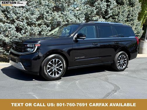 Black Metallic 2025 Ford Expedition Platinum