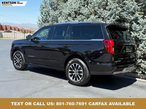 Black Metallic 2025 Ford Expedition Platinum