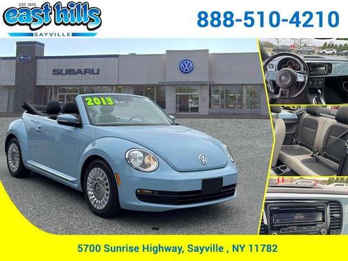 Denim Blue / Black 2013 Volkswagen Beetle 2.5L
