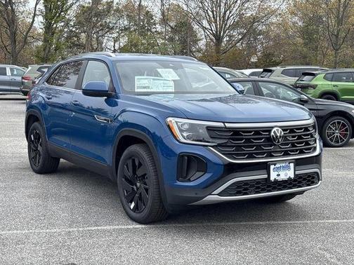 Mountain Lake Blue Metallic 2026 Volkswagen Atlas Cross Sport 2.0T SE W/TECHNOLOGY