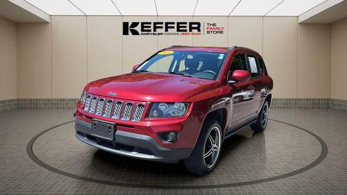 Deep Cherry Red Crystal Pearlcoat 2016 Jeep Compass Latitude