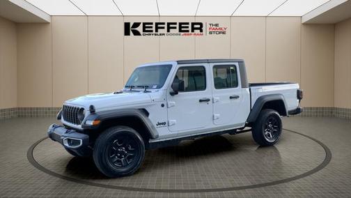 Bright White Clearcoat 2026 Jeep Gladiator Sport