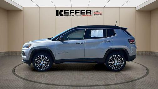 Billet Silver Metallic Clearcoat 2023 Jeep Compass Limited