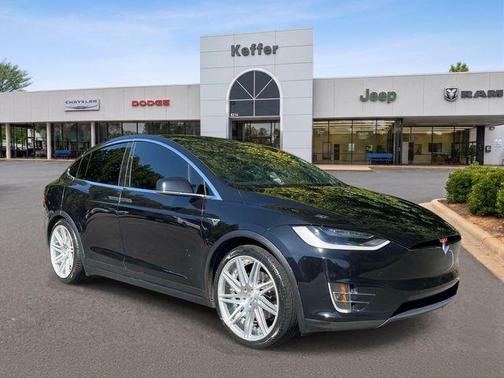 Black 2017 Tesla Model X 75D
