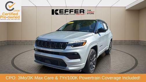 Silver Zynith Metallic Clearcoat 2025 Jeep Compass Limited