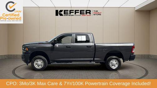 Granite Crystal Metallic Clearcoat 2024 RAM 2500 Tradesman Crew Cab 4x4 6'4' Box