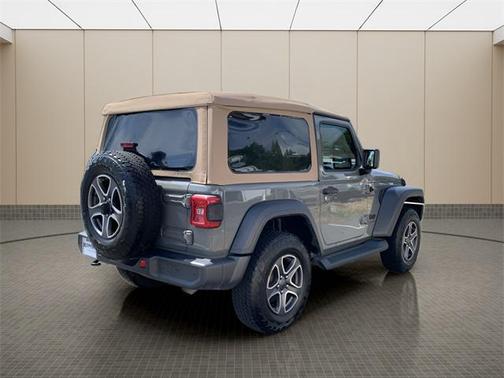 2020 Jeep Wrangler Black and Tan 4X4